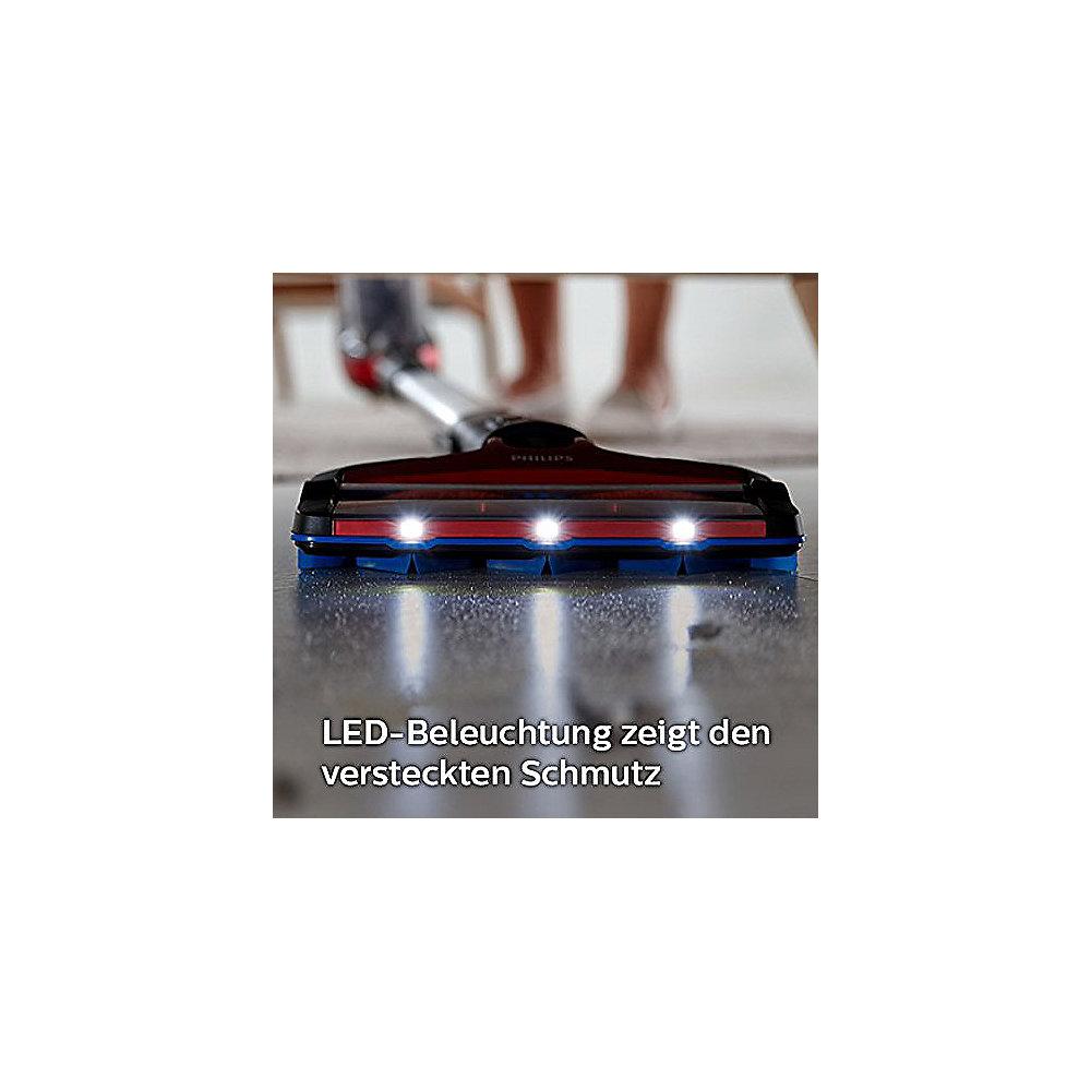 Philips FC6823/01 SpeedPro Max Akkusauger 25,2V Li-Ion schwarz/rot