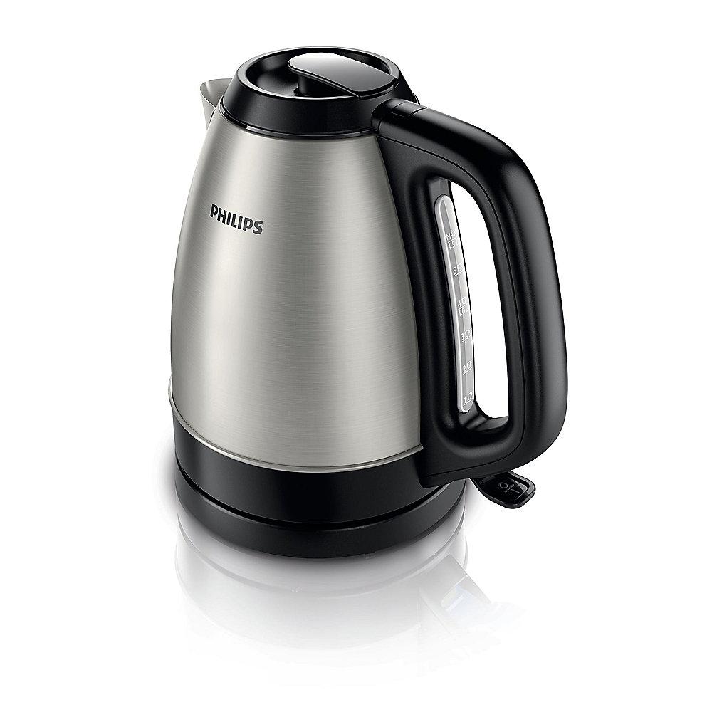 Philips HD9305/20 Wasserkocher 1,5l Edelstahl Schwarz