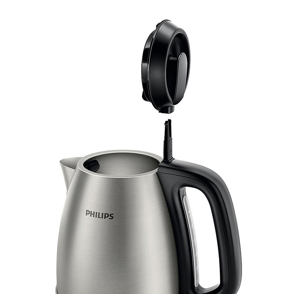 Philips HD9305/20 Wasserkocher 1,5l Edelstahl Schwarz