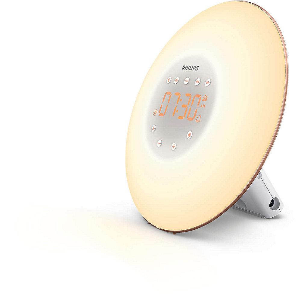 Philips HF3506/50 Wake-up-Light Lichtwecker 2 Wecktöne UKW-Radio