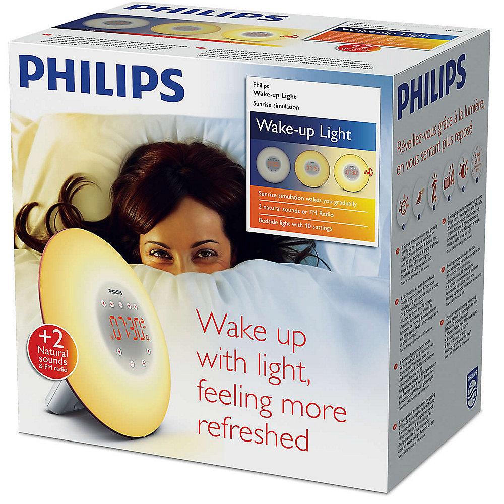 Philips HF3506/50 Wake-up-Light Lichtwecker 2 Wecktöne UKW-Radio