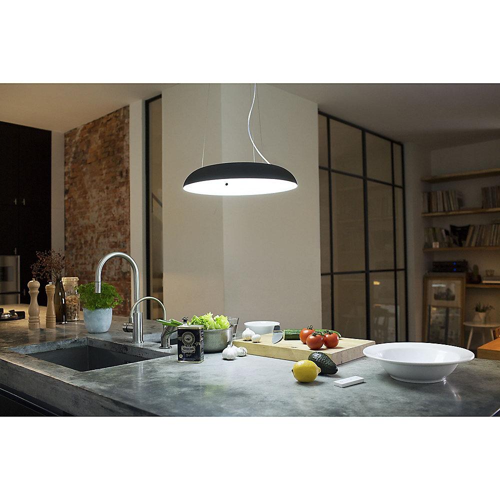 Philips Hue White Ambiance Amaze Pendelleuchte schwarz inkl. Dimmschalter