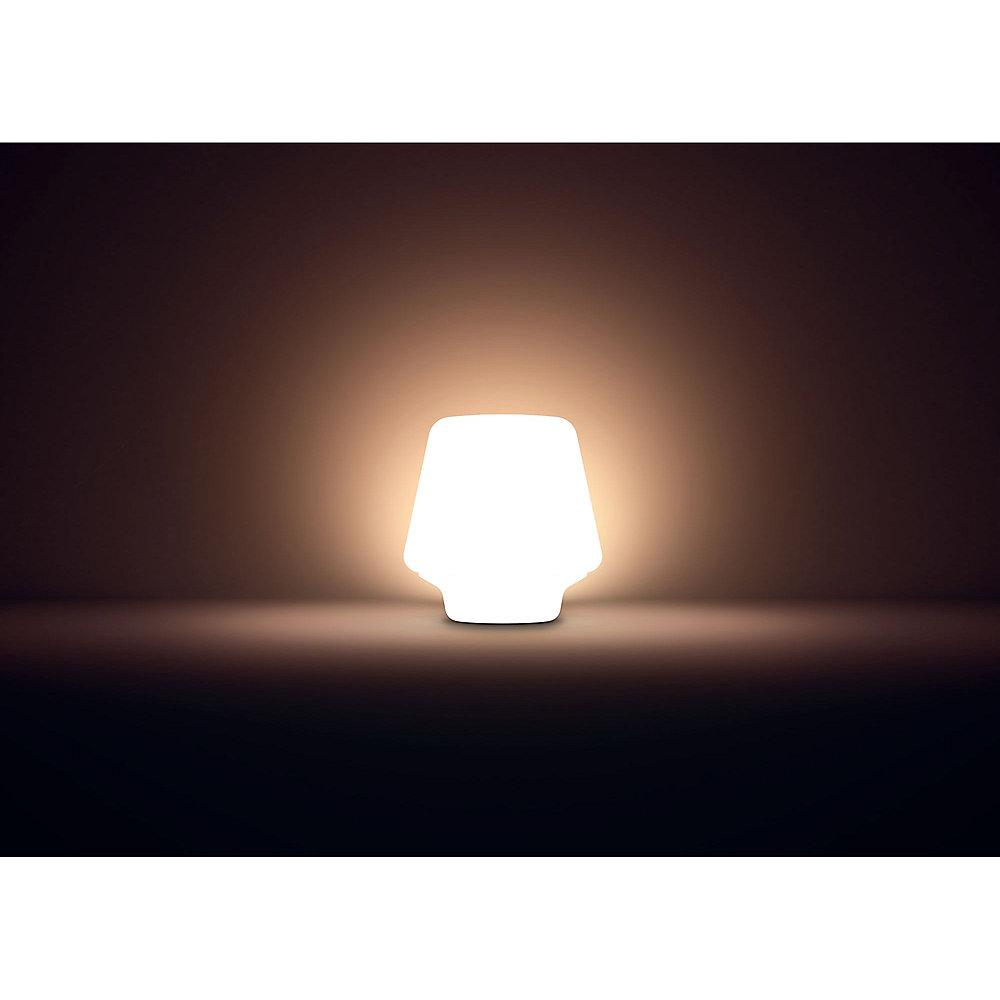 Philips Hue White Ambiance Wellness Tischleuchte schwarz inkl. Dimmschalter