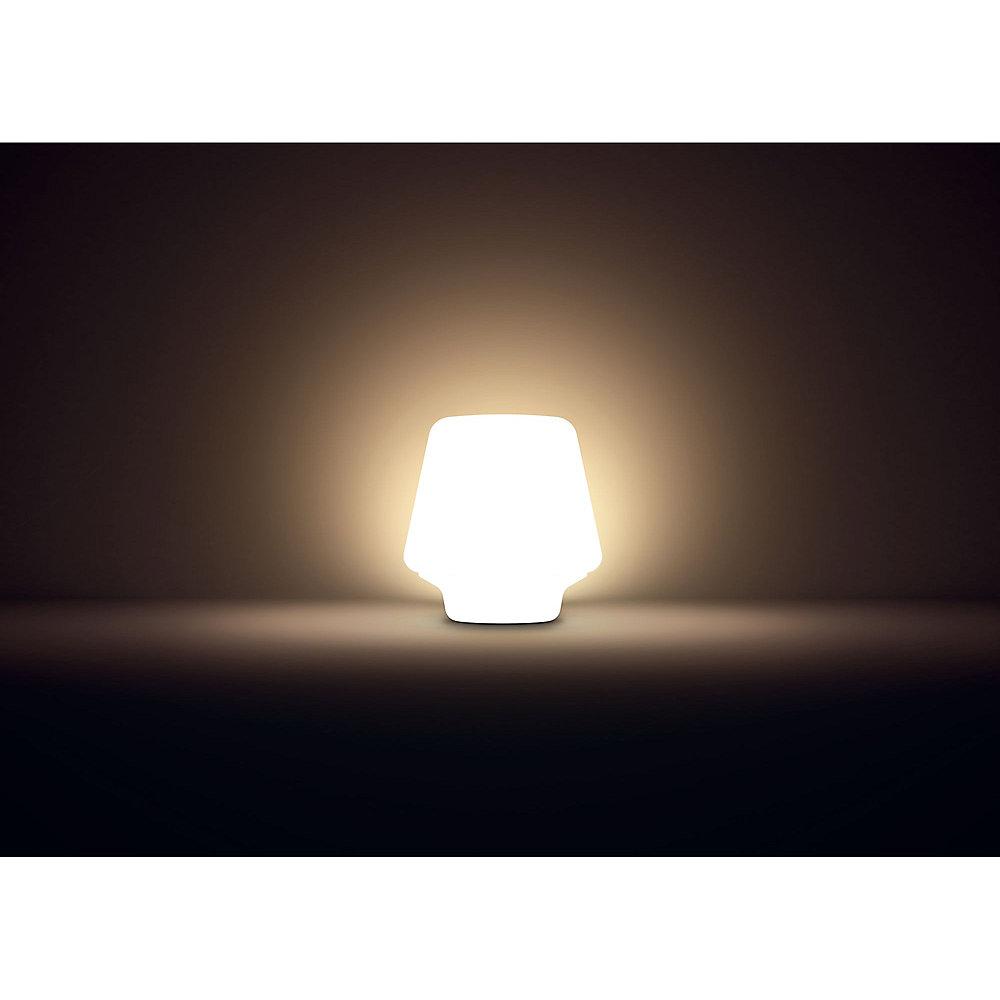 Philips Hue White Ambiance Wellness Tischleuchte schwarz inkl. Dimmschalter