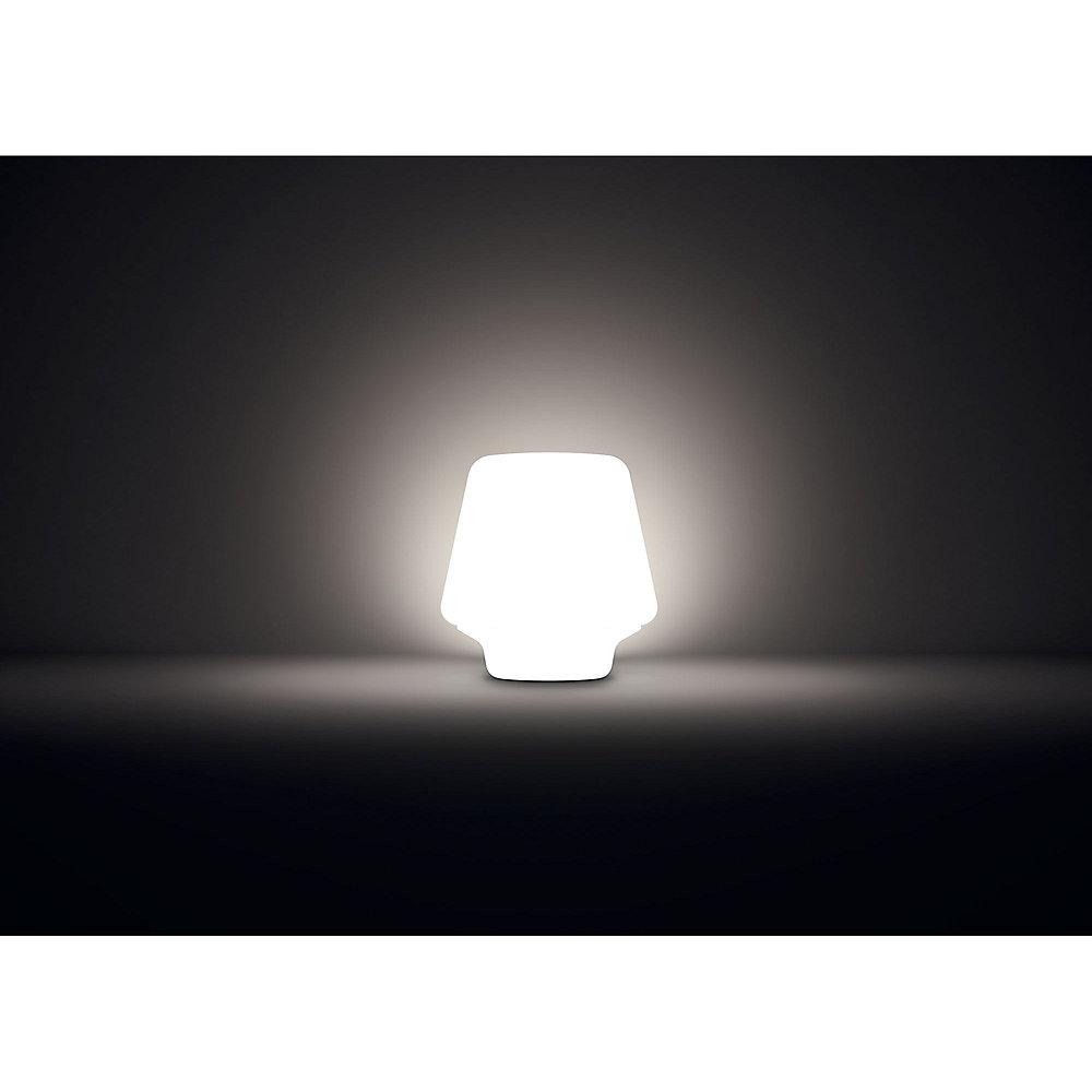 Philips Hue White Ambiance Wellness Tischleuchte schwarz inkl. Dimmschalter