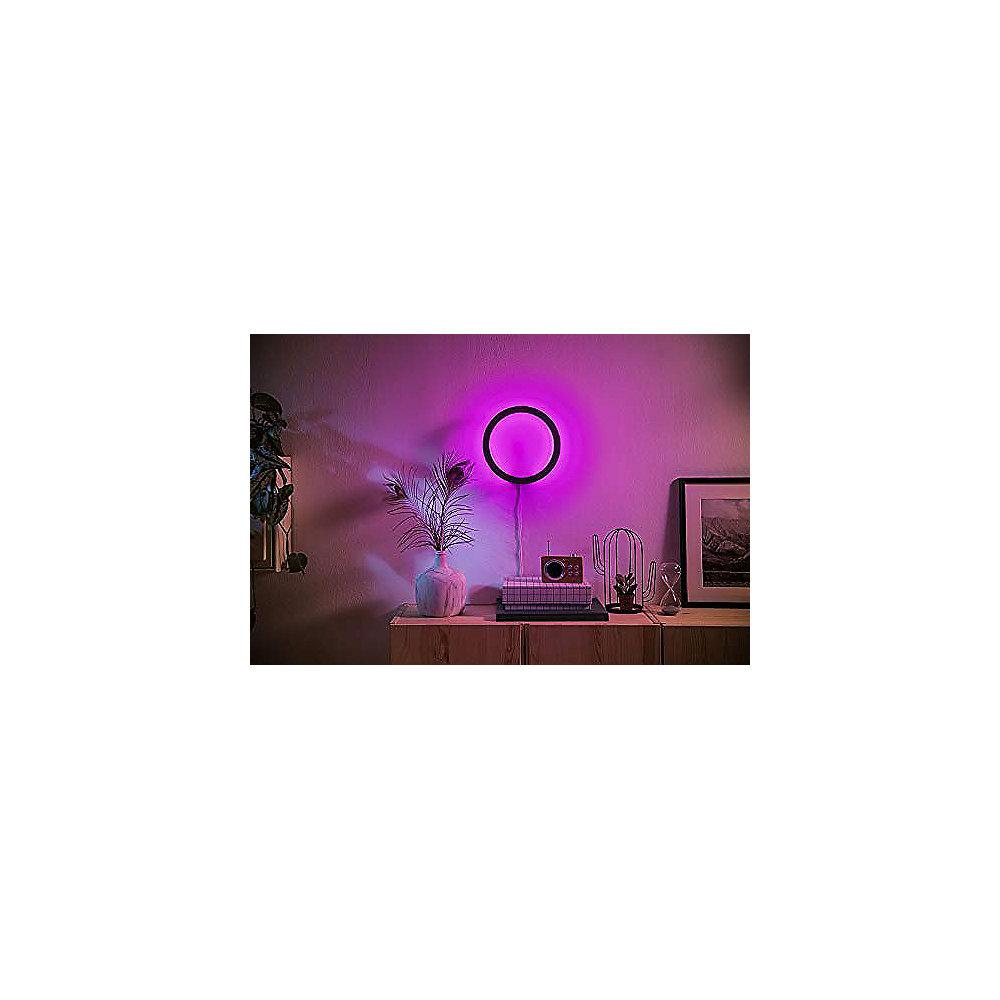 Philips Hue White and Color Ambiance Sana Wandleuchte schwarz