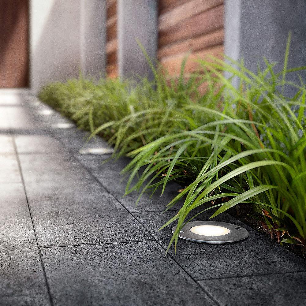 Philips myGarden Moss LED-Einbauspot Edelstahl