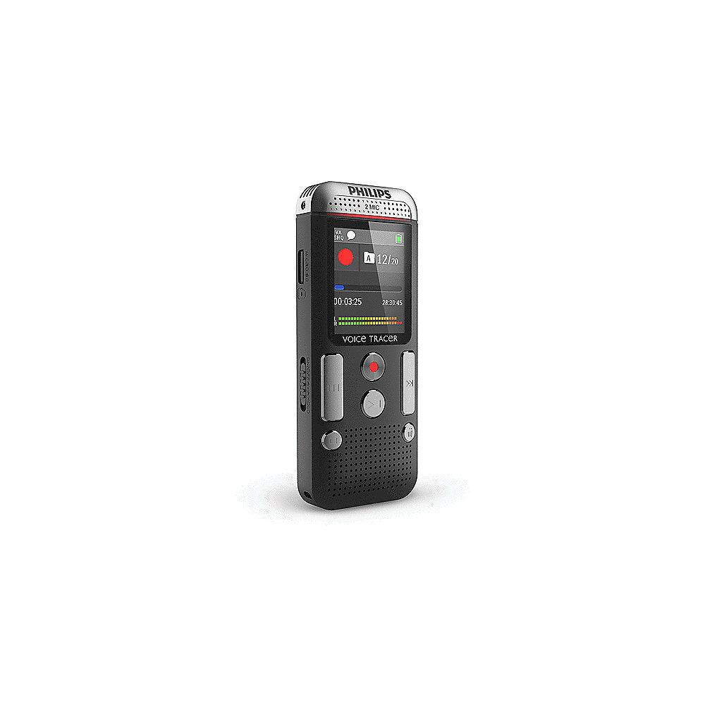 Philips Voice Tracer DVT2510 Digitales Stereo Diktiergerät 8GB Stimmaktivierung, Philips, Voice, Tracer, DVT2510, Digitales, Stereo, Diktiergerät, 8GB, Stimmaktivierung