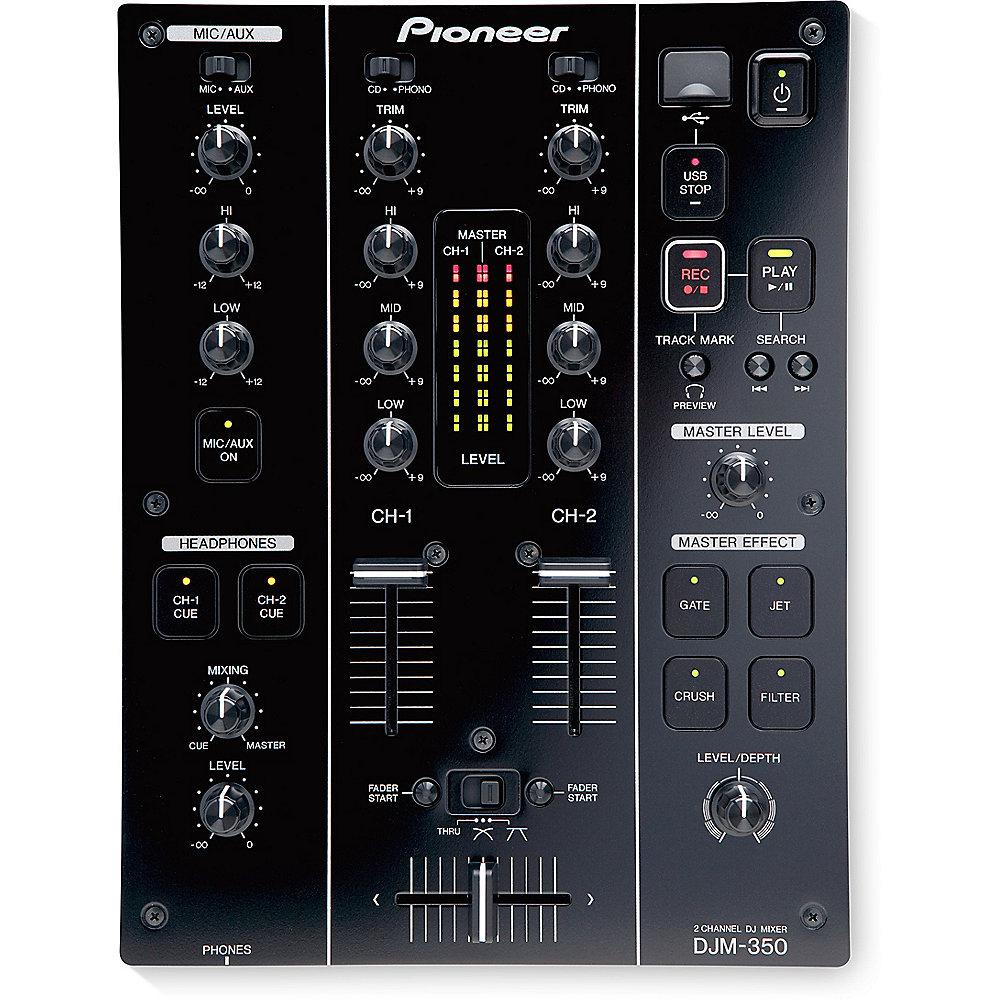 Pioneer DJ DJM-350 2-Kanal Effekt Mixer, Pioneer, DJ, DJM-350, 2-Kanal, Effekt, Mixer