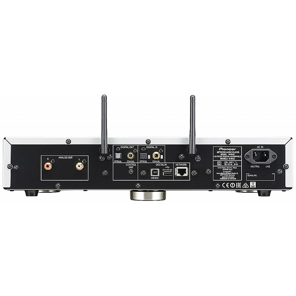 Pioneer N-50AE Pure Audio Netzwerk-Player HiRes SPDIF Multiroom schwarz