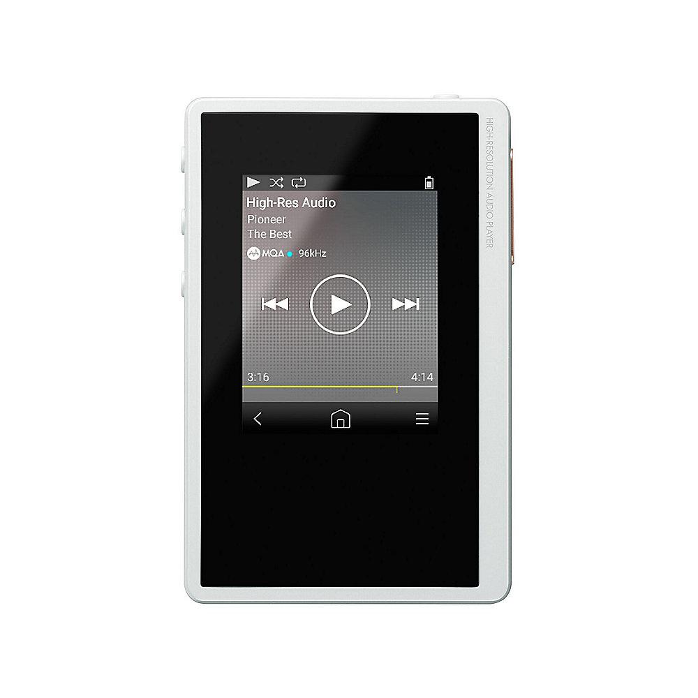 Pioneer XDP-02U-W portabler Compact High-Res Audio Player, Matte White