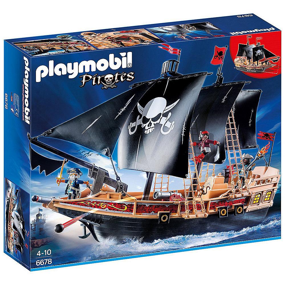 PLAYMOBIL - Piraten-Kampfschiff (6678), PLAYMOBIL, Piraten-Kampfschiff, 6678,