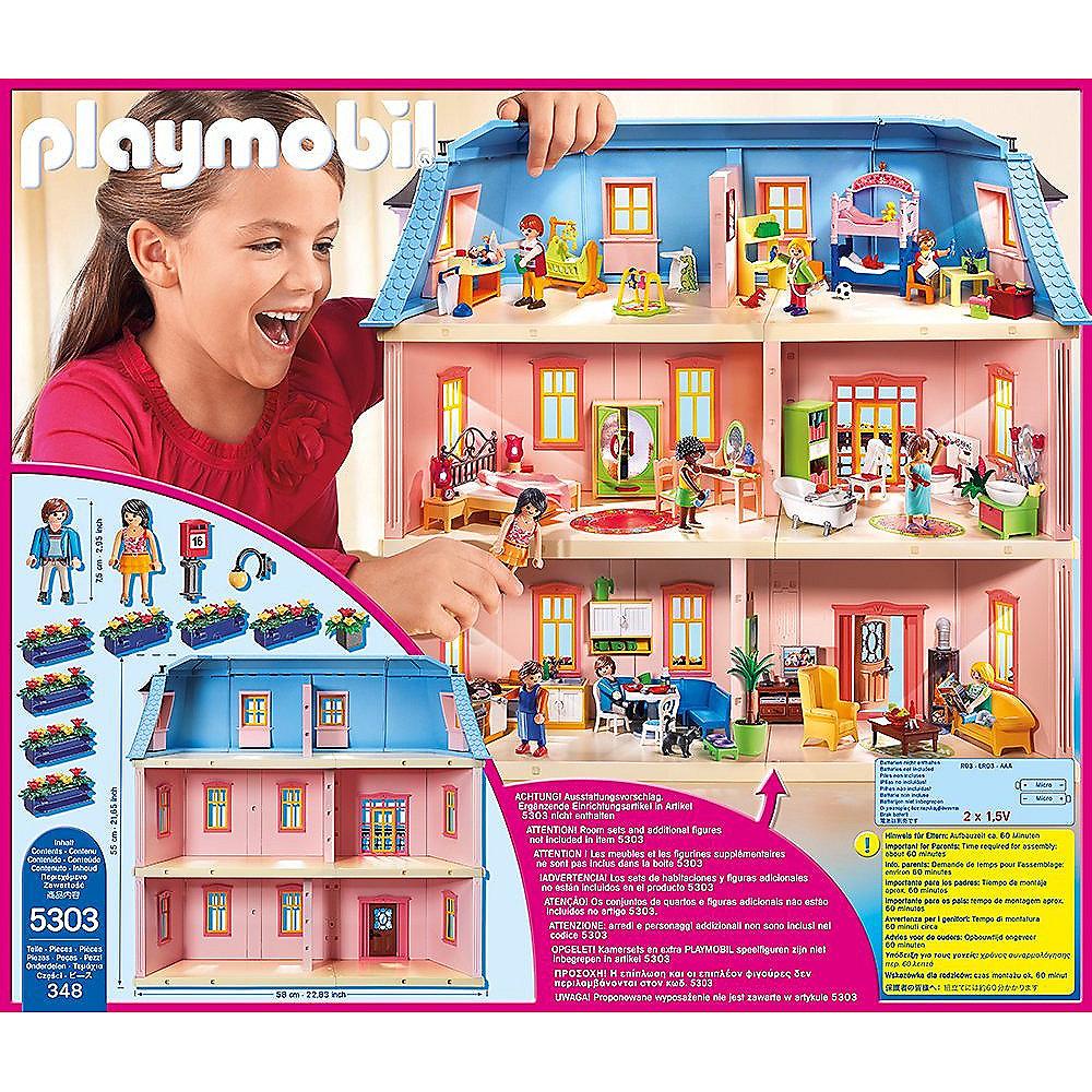 PLAYMOBIL - Romantisches Puppenhaus (5303), PLAYMOBIL, Romantisches, Puppenhaus, 5303,