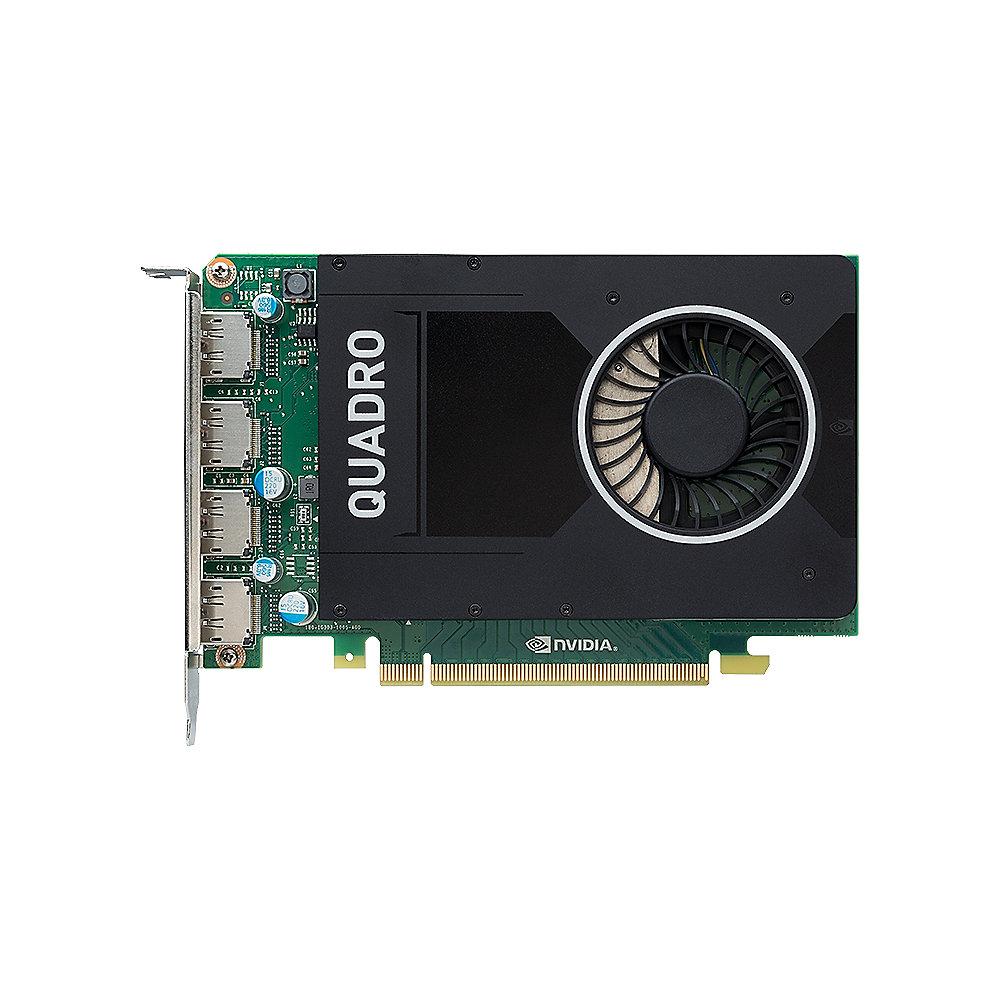 PNY NVIDIA Quadro M2000 4GB PCIe 3.0 Workstation Grafikkarte 4x DP (auf DVI)