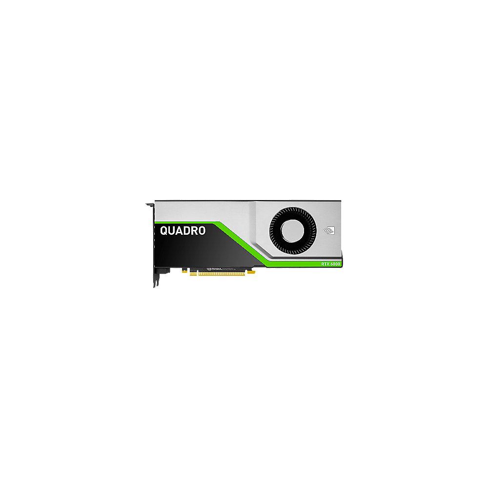 PNY NVIDIA Quadro RTX 6000 24GB GDDR6 Workstation Grafikkarte 4x DP/USB-C