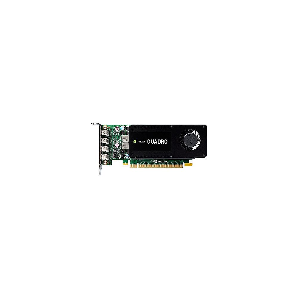 PNY Quadro K1200 4GB GDDR5 PCIe 2.0 4x Mini-DP Single-Slot Low Profile