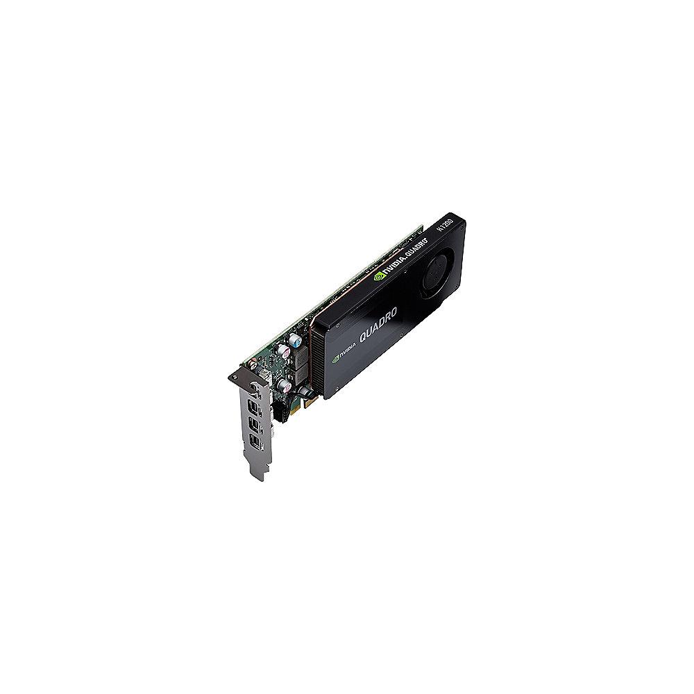 PNY Quadro K1200 4GB GDDR5 PCIe 2.0 4x Mini-DP Single-Slot Low Profile