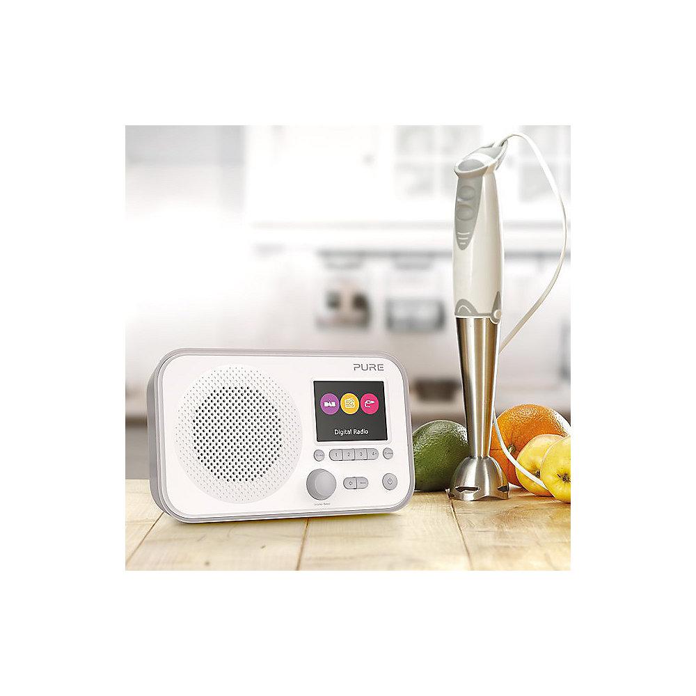 Pure Elan E3, Grau DAB Radio, Pure, Elan, E3, Grau, DAB, Radio