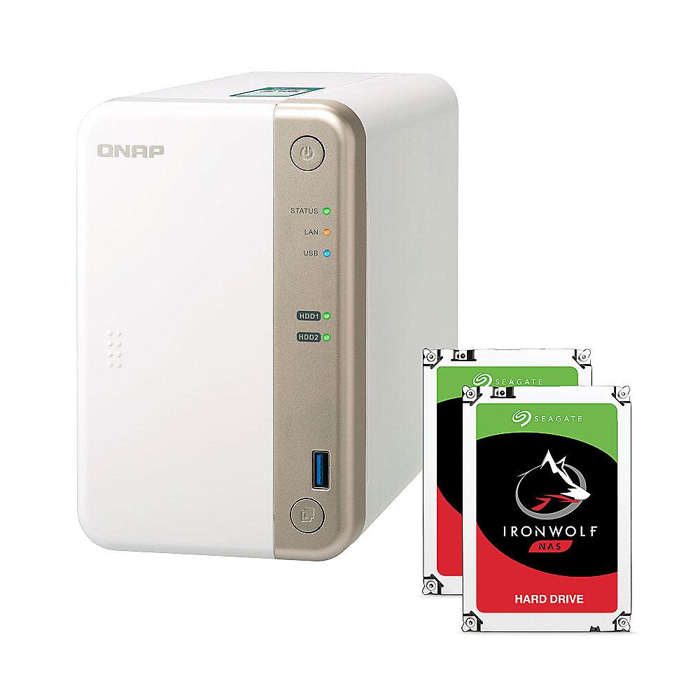 QNAP TS-251B-2G NAS System 2-Bay 8TB inkl. 2x 4TB Seagate ST4000VN008