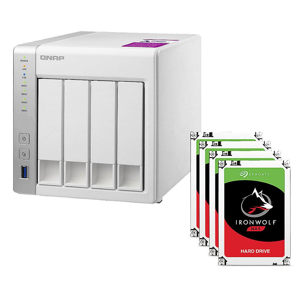 QNAP TS-431P2-4G NAS System 4-Bay 40TB inkl. 4x 10TB Seagate ST10000VN0004