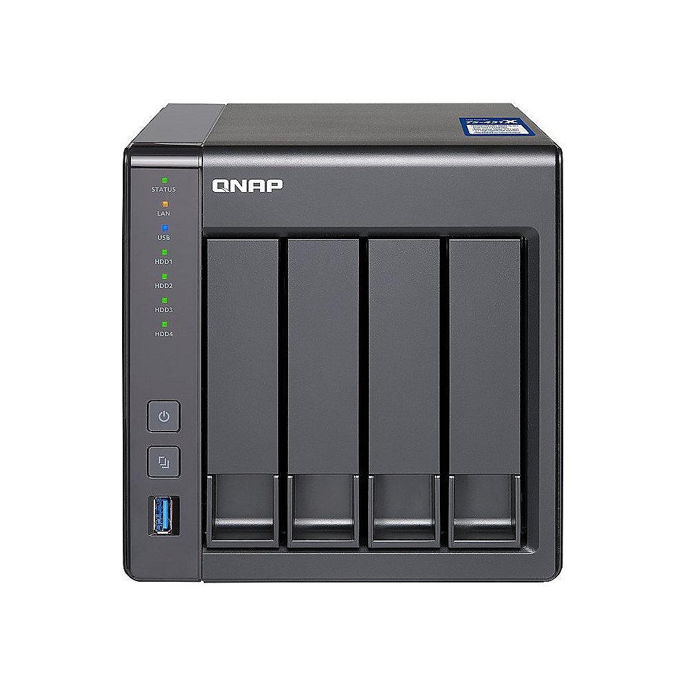 QNAP TS-431X-2G NAS System 4-Bay 24TB inkl. 4x 6TB Seagate ST6000VN0033