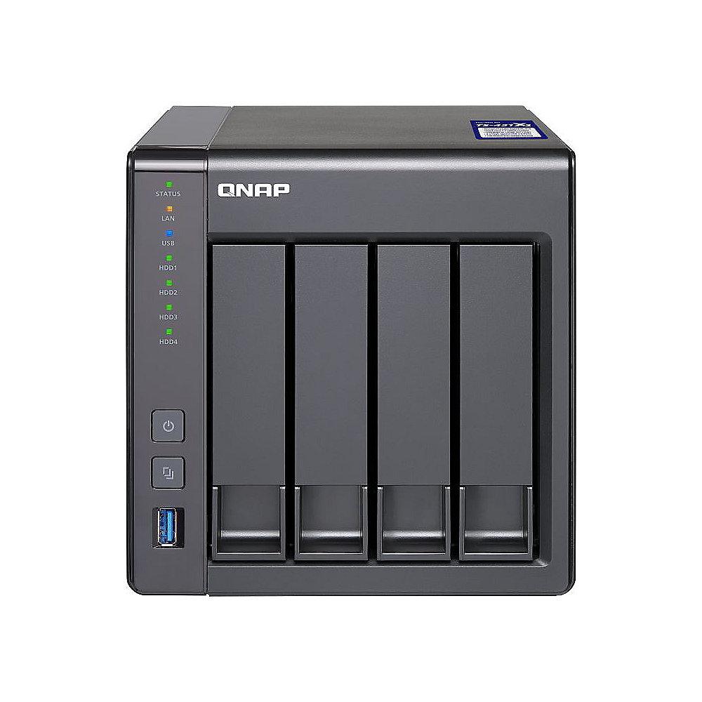 QNAP TS-431X2-2G NAS System 4-Bay 32TB inkl. 4x 8TB Toshiba HDWN180UZSVA