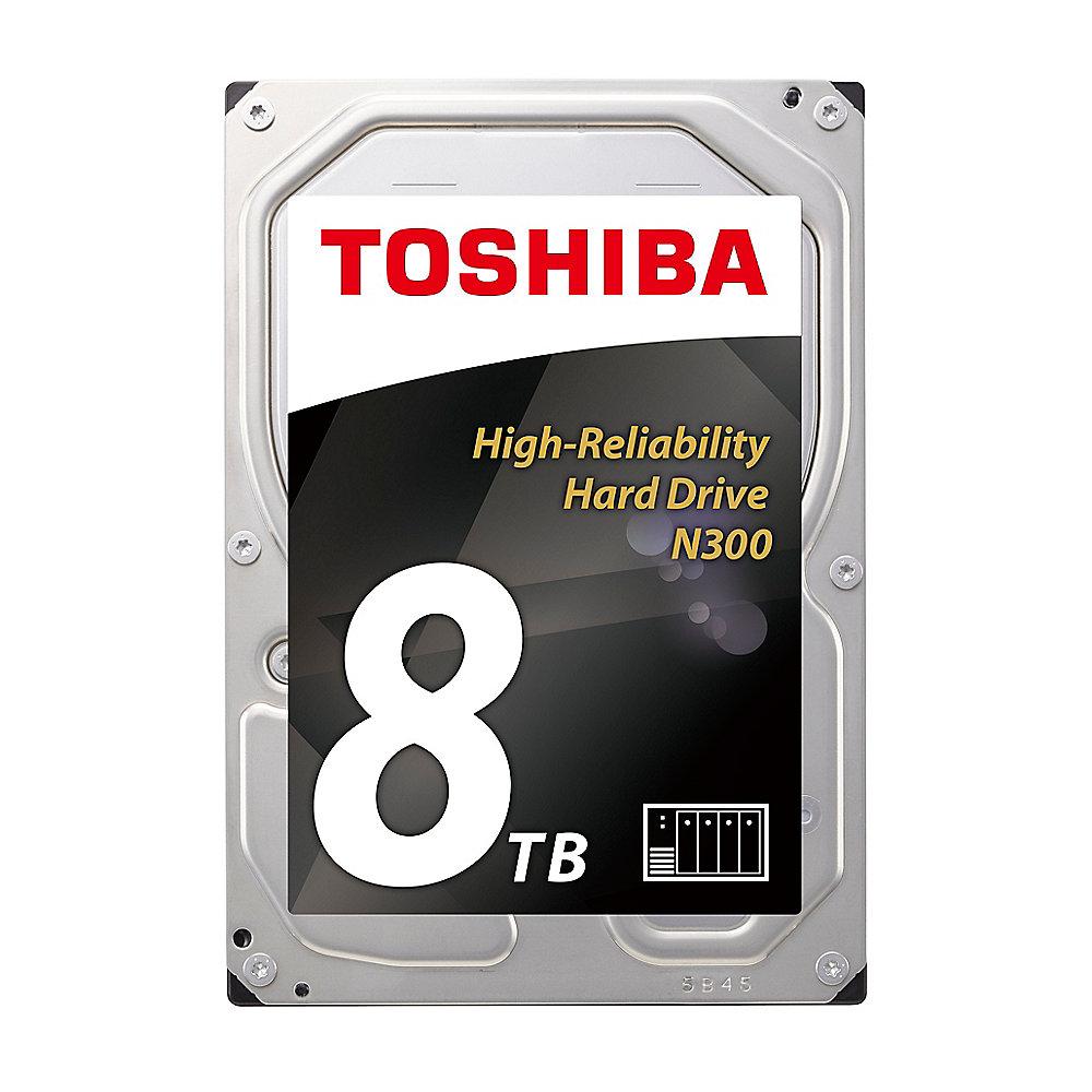 QNAP TS-431X2-2G NAS System 4-Bay 32TB inkl. 4x 8TB Toshiba HDWN180UZSVA
