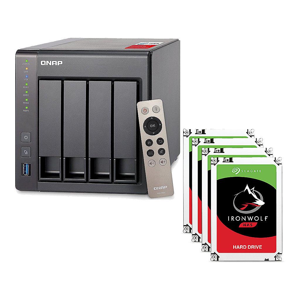 QNAP TS-451 -8G NAS System 4-Bay 24TB inkl. 4x 6TB Seagate ST6000VN0033