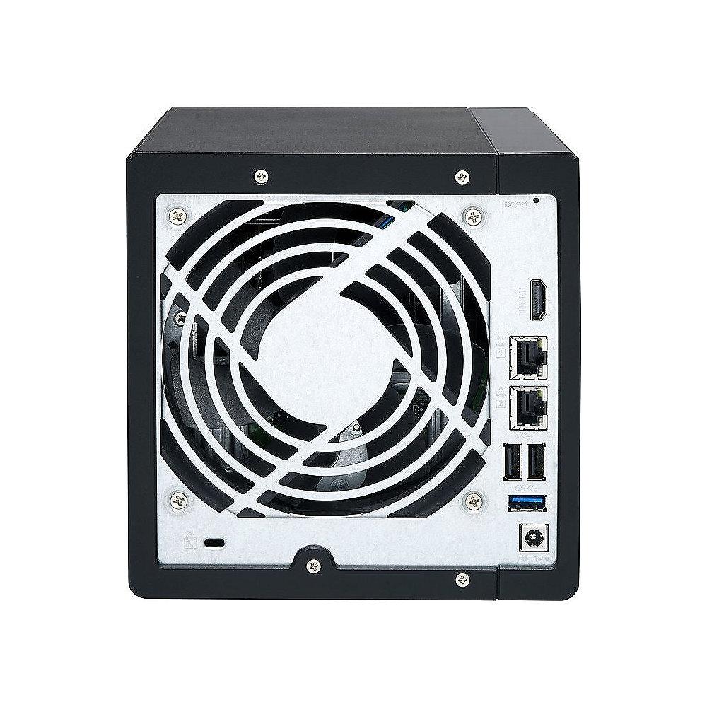QNAP TS-451  NAS System (2GB RAM) 4-Bay 24TB inkl. 4x 6TB WD RED WD60EFRX
