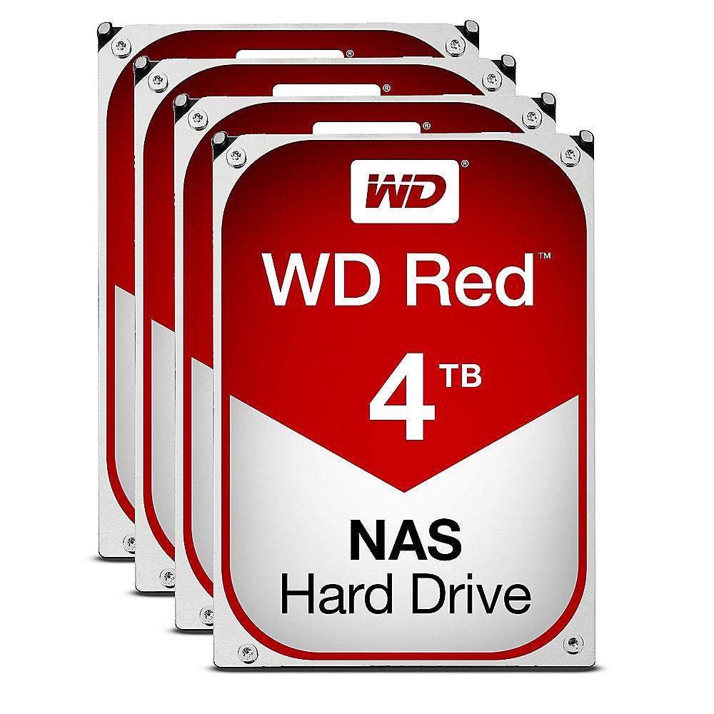 QNAP TS-453B-8G NAS System 4-Bay 16TB inkl. 4x 4TB WD RED WD40EFRX