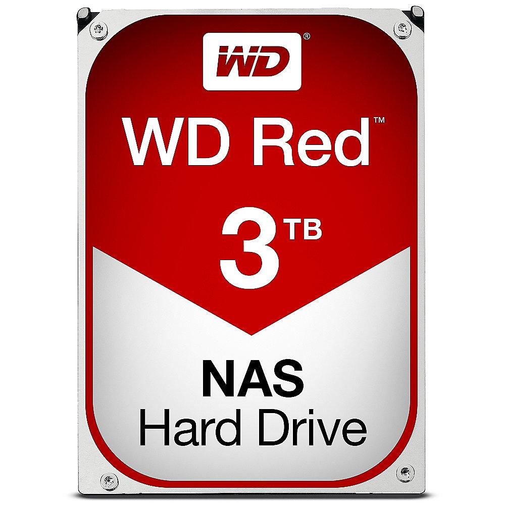 QNAP TS-653B-8G NAS System 6-Bay 18TB inkl. 6x 3TB WD RED WD30EFRX