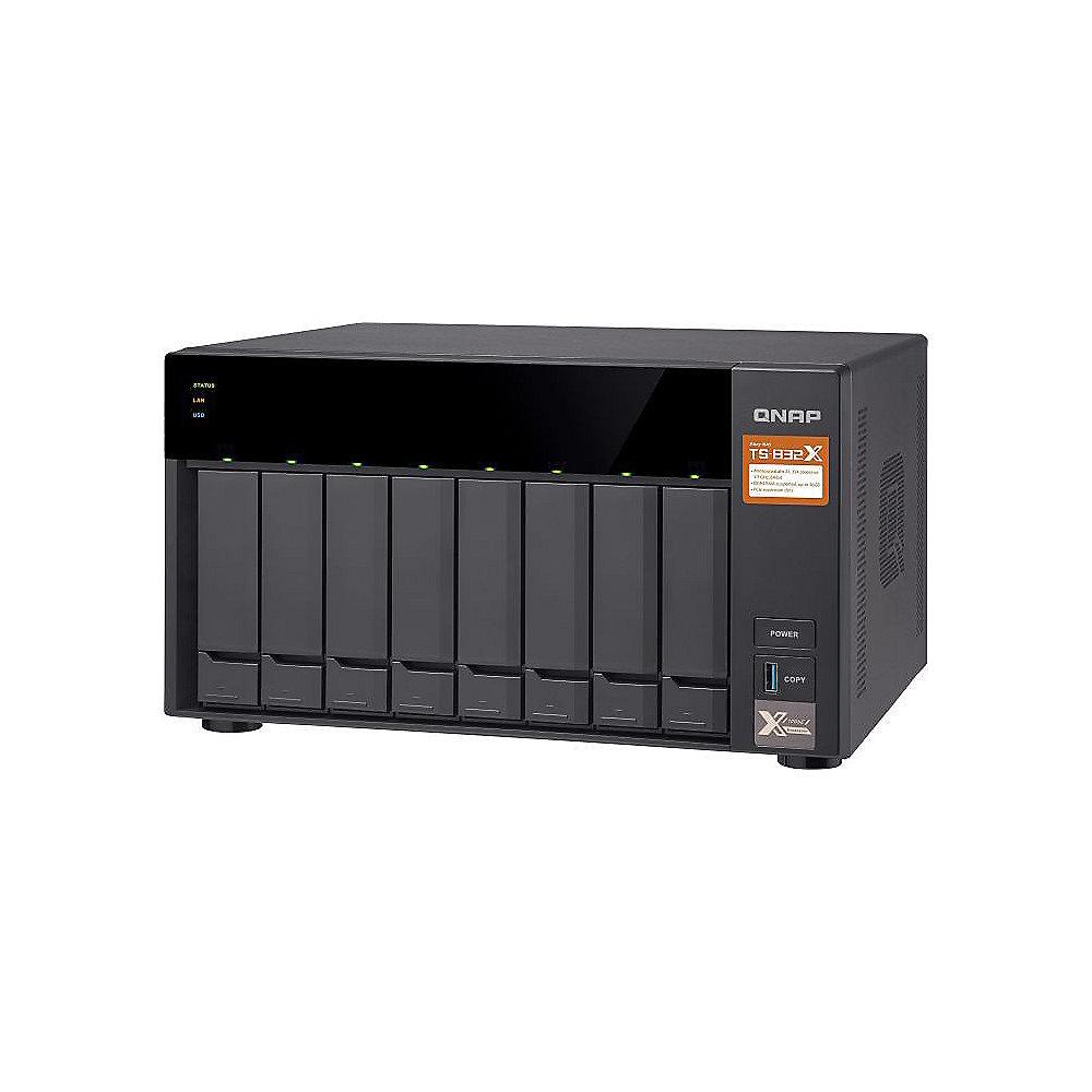 QNAP TS-832X-8G NAS System 8-Bay Education Artikel – Nachweispflichtig