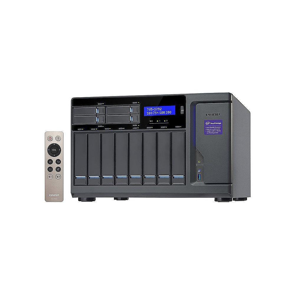QNAP TVS-1282-I3-8G NAS System 8-Bay Education Artikel – Nachweispflichtig