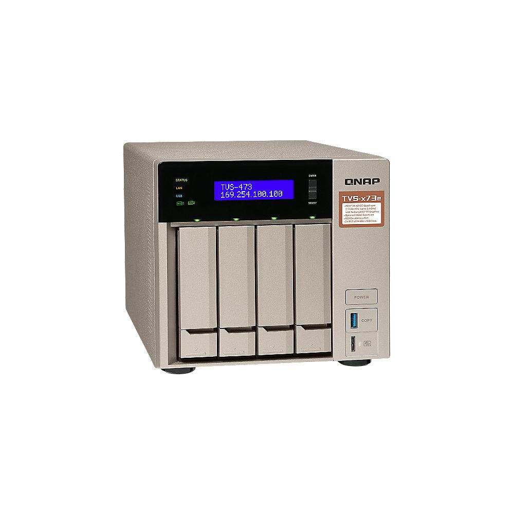 QNAP TVS-473e-4G NAS System 4-Bay