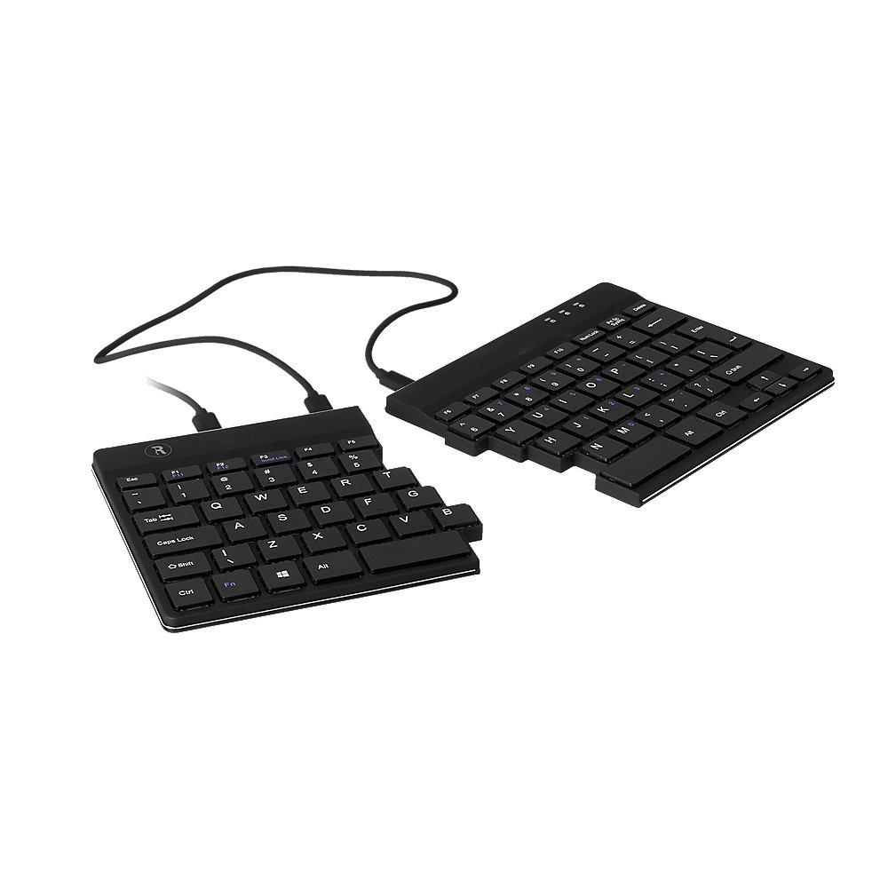 R-GO Tools Split Ergonomische Tastatur QWERTZ DE USB schwarz, R-GO, Tools, Split, Ergonomische, Tastatur, QWERTZ, DE, USB, schwarz