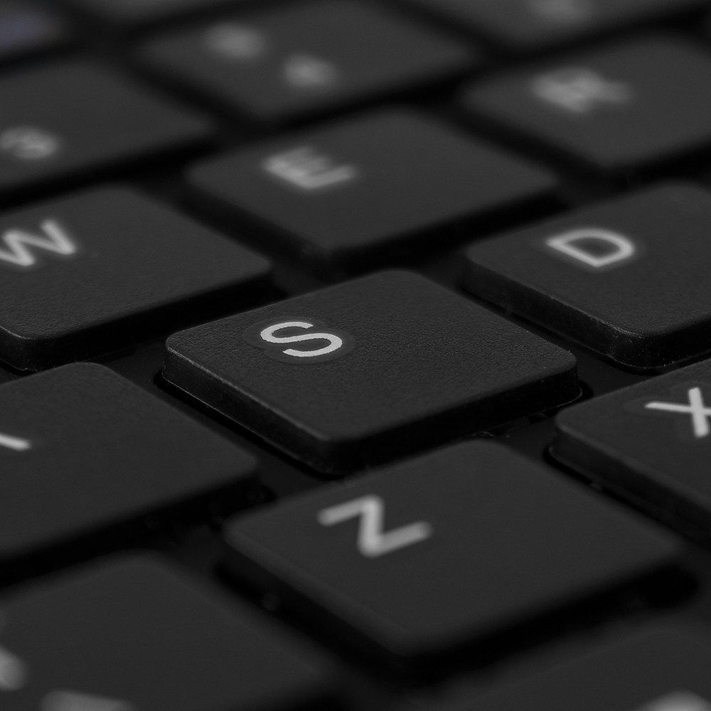 R-GO Tools Split Ergonomische Tastatur QWERTZ DE USB schwarz