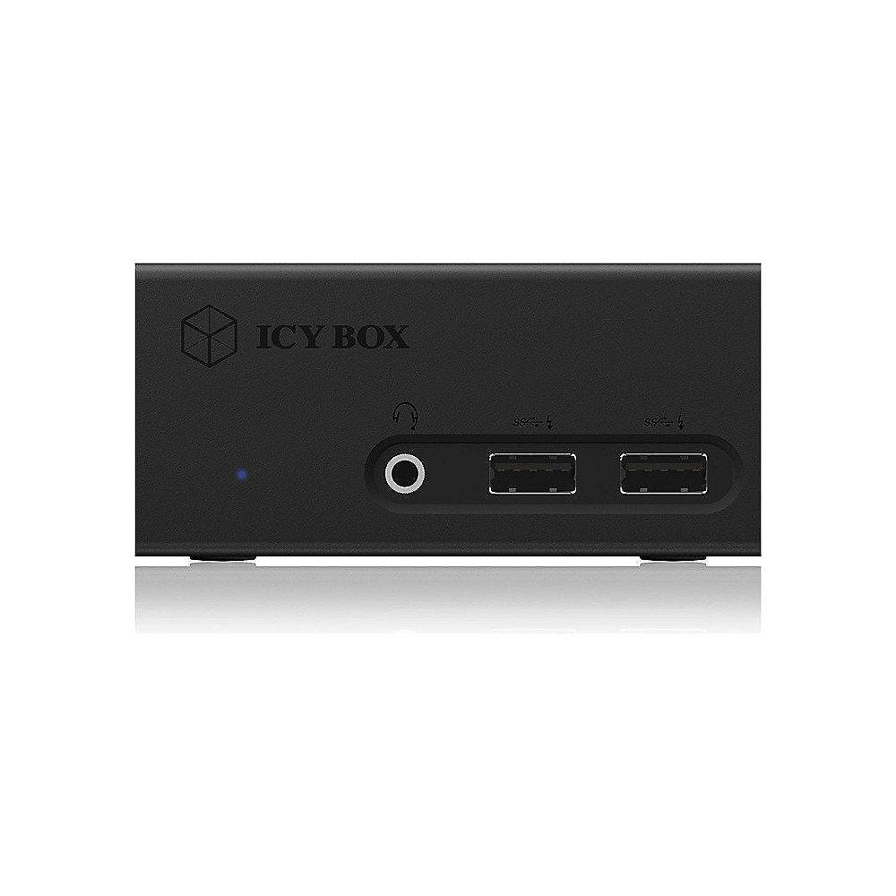 RaidSonic Icy Box IB-DK2401 4K & Multi DockingStation für Notebook und PCs