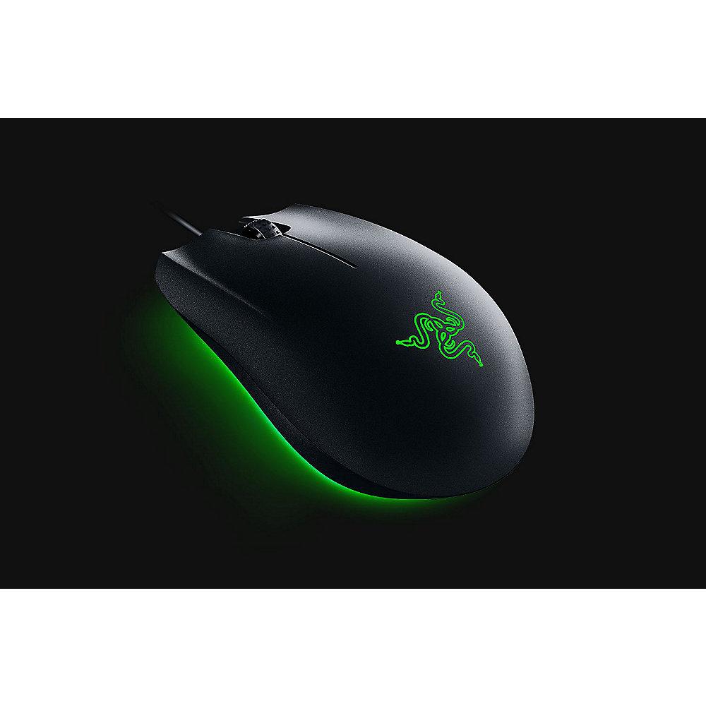 Razer Abyssus Essential kabelgebundene optische Gaming Maus USB schwarz, Razer, Abyssus, Essential, kabelgebundene, optische, Gaming, Maus, USB, schwarz