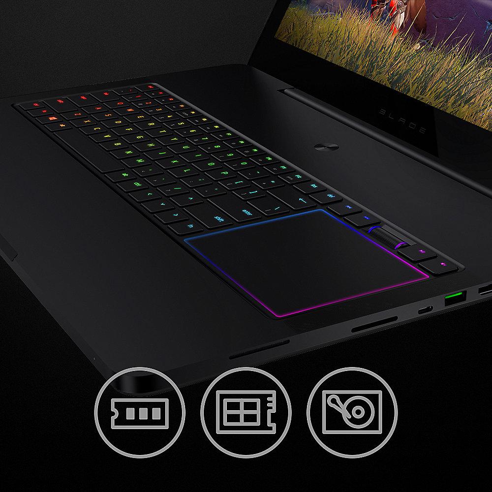 Razer Blade Pro 17 17,3"UHD i7-7820HK 32GB/512GB SSD GTX1080 Win10