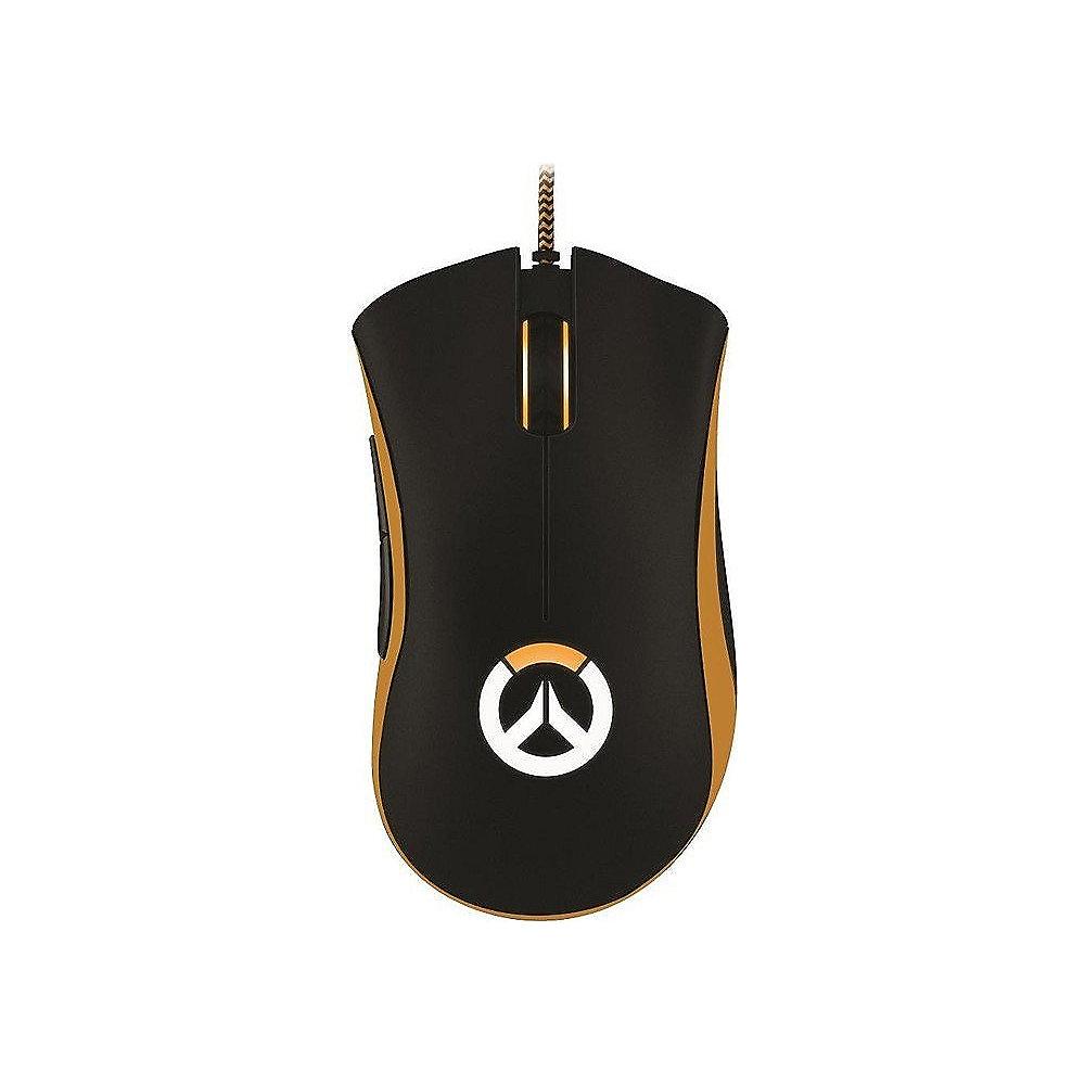 Razer DeathAdder Chroma Gaming Maus mit RGB Beleuchtung Overwatch Ed.