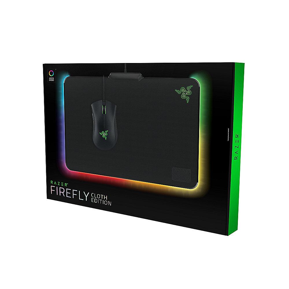 Razer Firefly Cloth Edition USB Mauspad schwarz