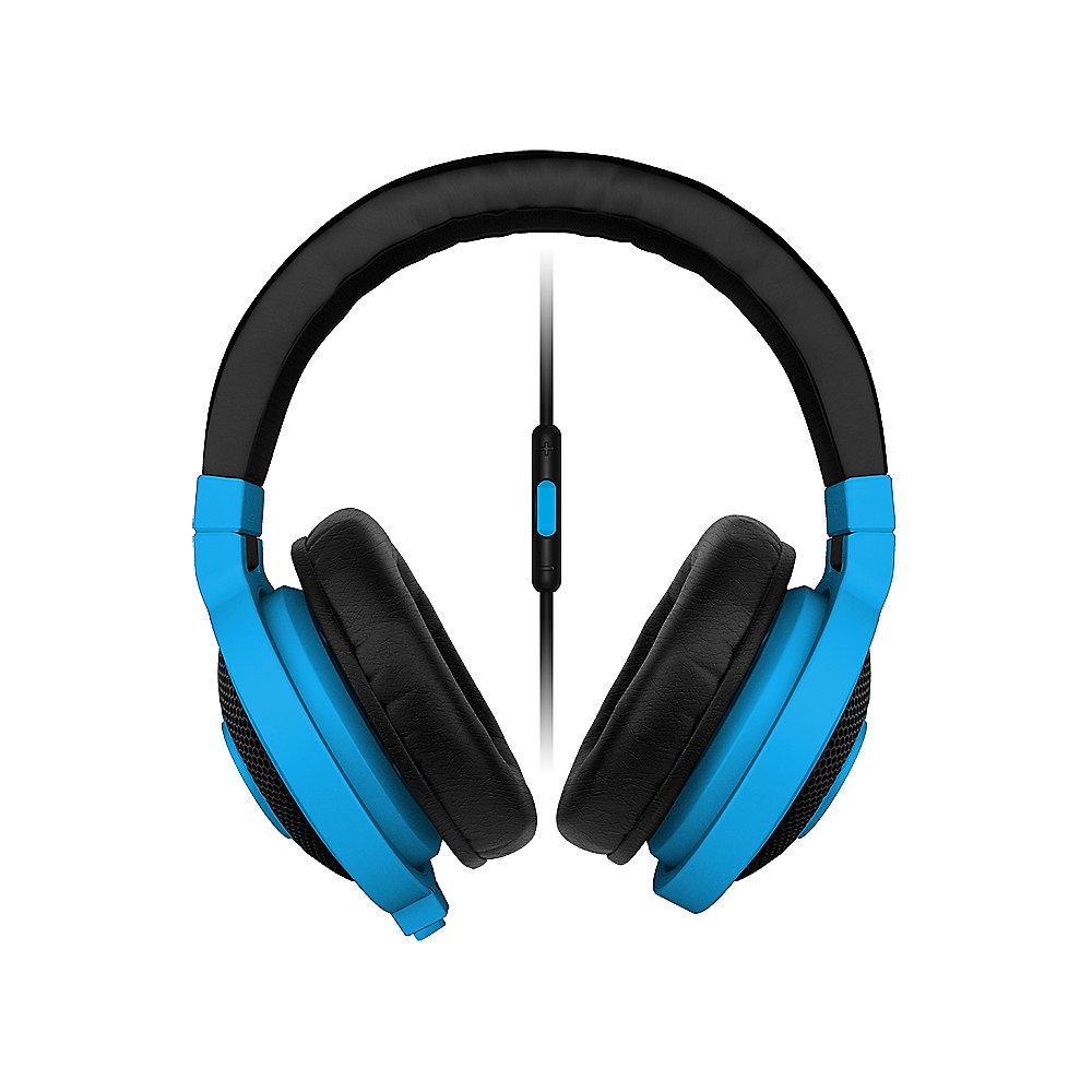 Razer Kraken Mobile Gaming Kopfhörer mit Mikrofon blau