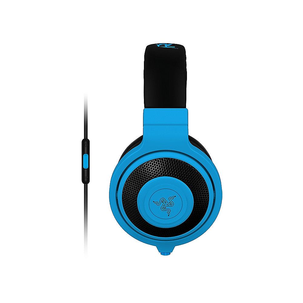 Razer Kraken Mobile Gaming Kopfhörer mit Mikrofon blau
