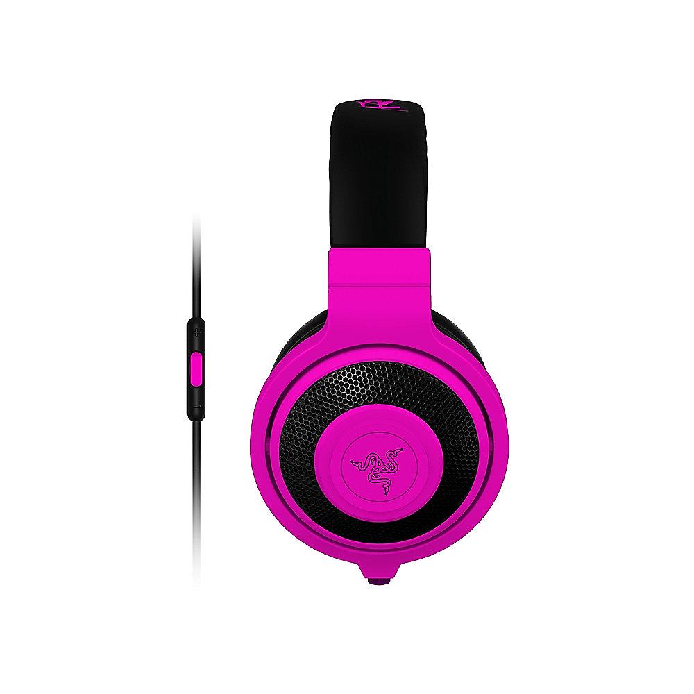 Razer Kraken Mobile Gaming Kopfhörer mit Mikrofon lila