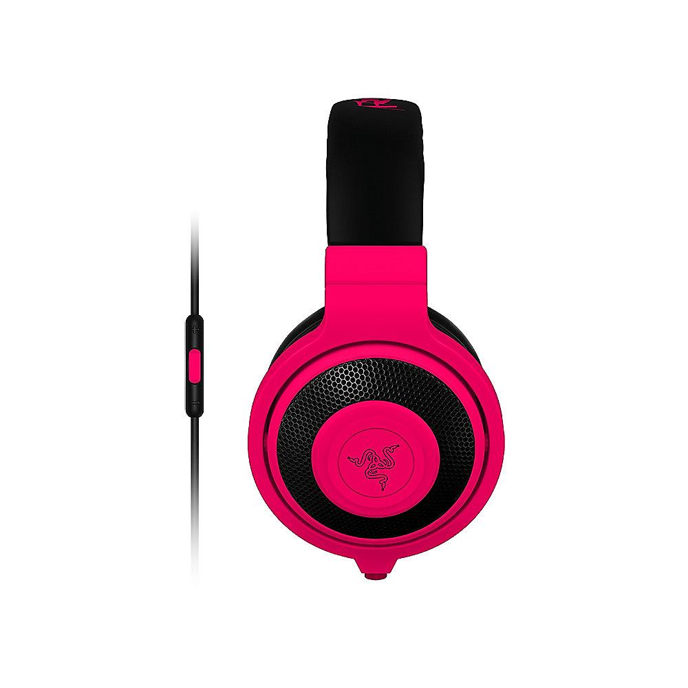 Razer Kraken Mobile Gaming Kopfhörer mit Mikrofon rot