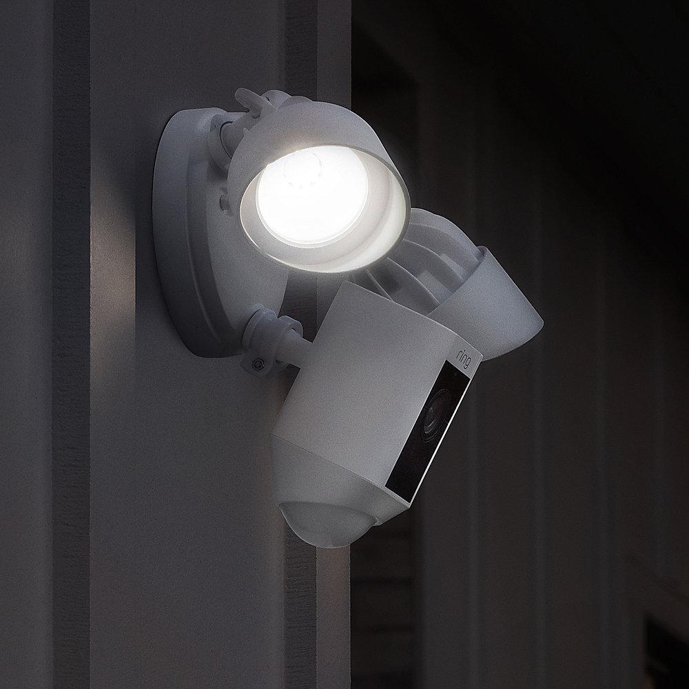 RING Floodlight Cam – Weiß