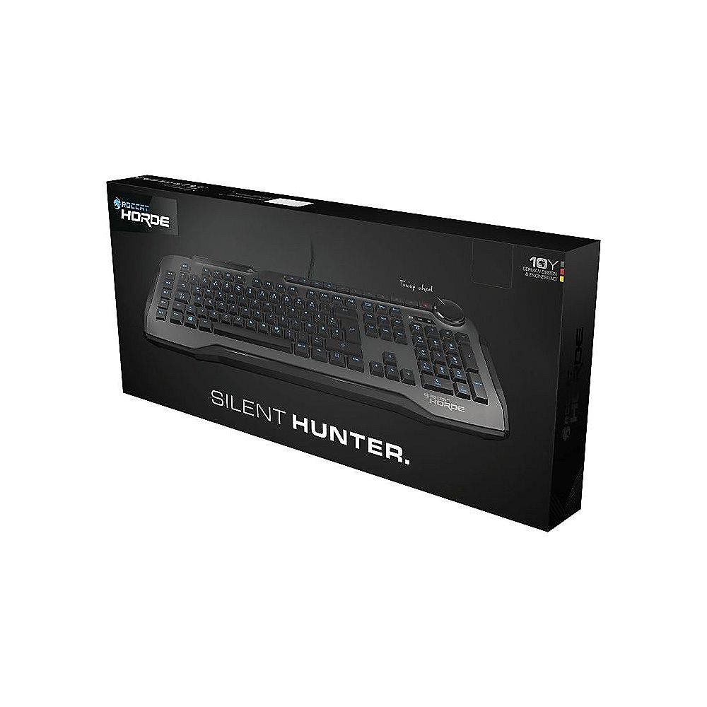 ROCCAT Horde Gaming Tastatur DE membranical grau ROC-12-300-GY, ROCCAT, Horde, Gaming, Tastatur, DE, membranical, grau, ROC-12-300-GY