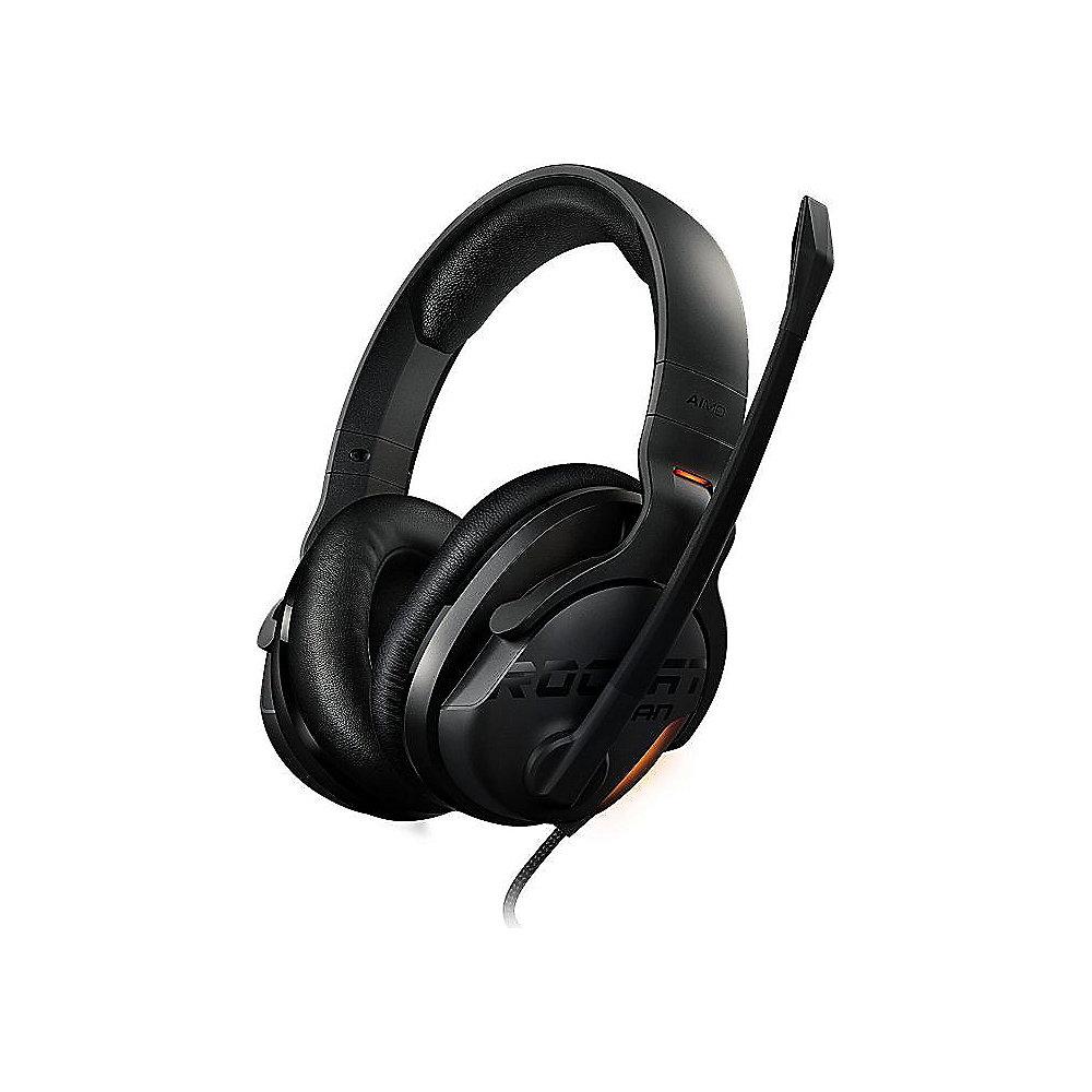 ROCCAT Khan AIMO 7.1 Gaming Headset RGB Hi-Res schwarz ROC-14-800, ROCCAT, Khan, AIMO, 7.1, Gaming, Headset, RGB, Hi-Res, schwarz, ROC-14-800