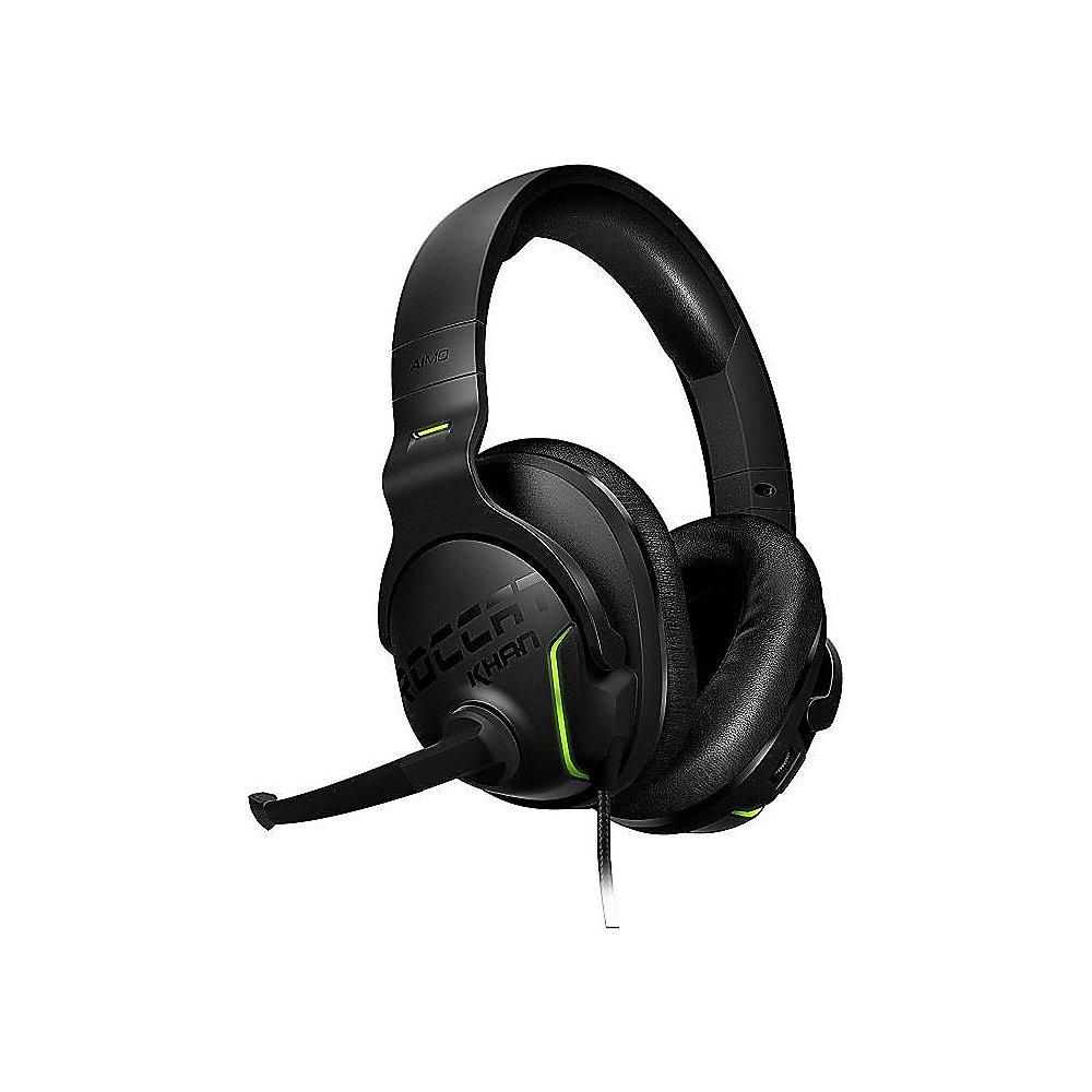 ROCCAT Khan AIMO 7.1 Gaming Headset RGB Hi-Res schwarz ROC-14-800, ROCCAT, Khan, AIMO, 7.1, Gaming, Headset, RGB, Hi-Res, schwarz, ROC-14-800