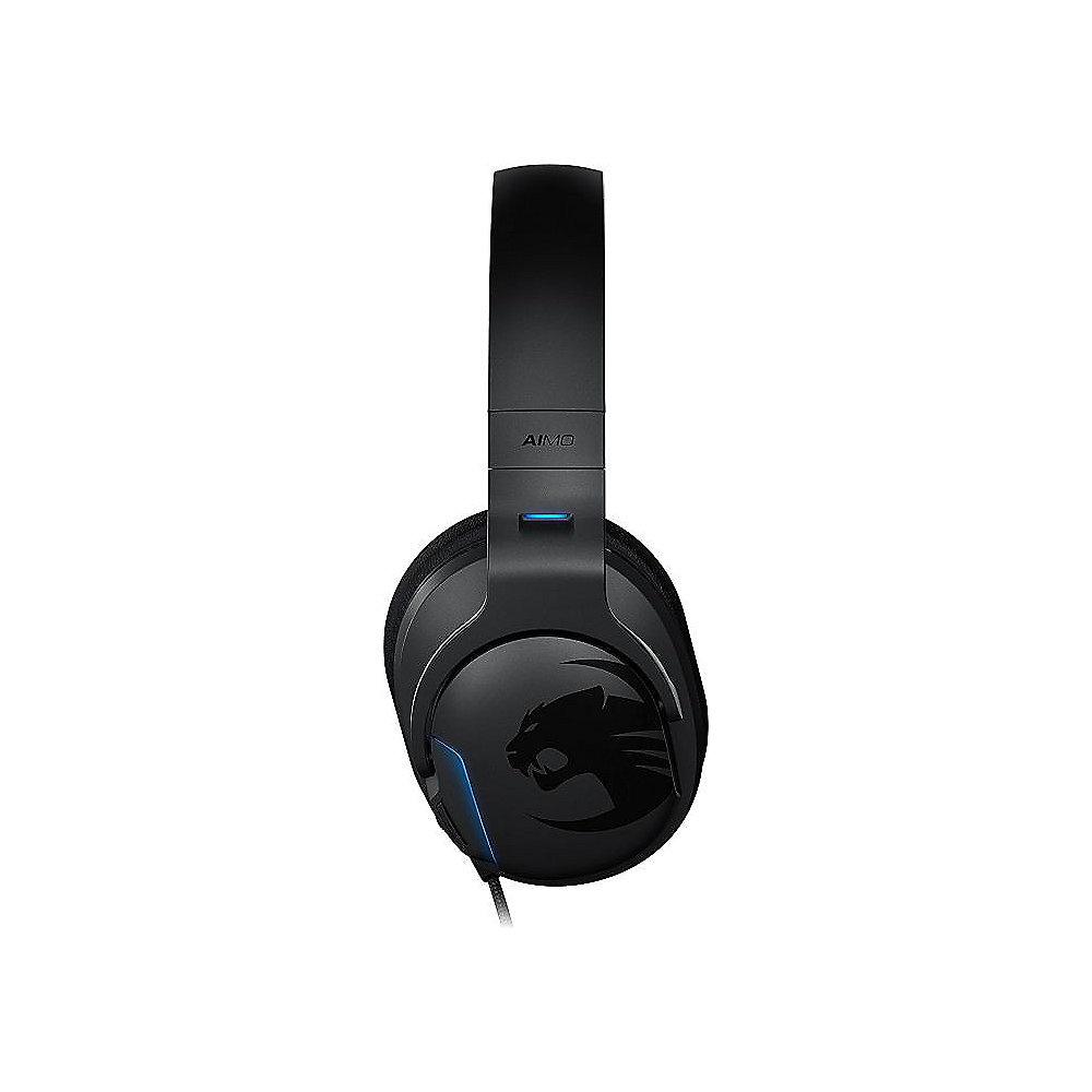 ROCCAT Khan AIMO 7.1 Gaming Headset RGB Hi-Res schwarz ROC-14-800, ROCCAT, Khan, AIMO, 7.1, Gaming, Headset, RGB, Hi-Res, schwarz, ROC-14-800